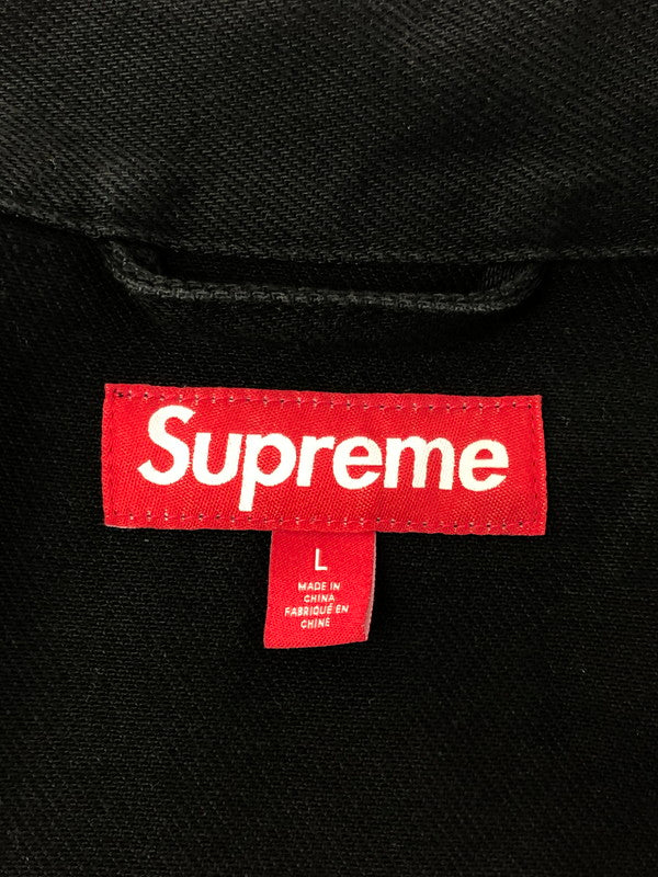 【中古品】【メンズ】 SUPREME シュプリーム 25SS ARC DENIM COACHES JACKET 25年春夏 アーク デニム コーチ ジャケット アウター 149-201023-ty-30-tagh サイズ：L カラー：ブラック 万代Net店