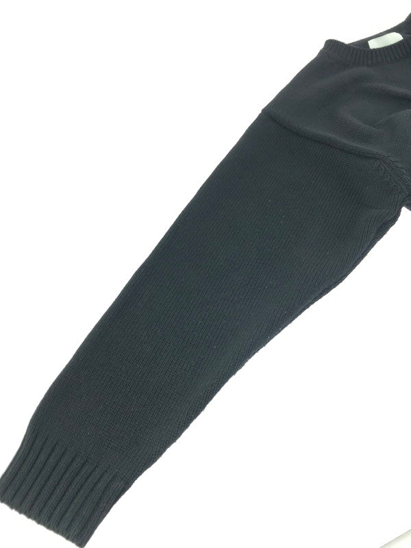 【中古品】【メンズ】 WTAPS ダブルタップス 24AW SIGN SWEATER POLY 242MADT-KNM04 クルーネック セーター ニット 142-261011-na-03-tagh サイズ：3 カラー：ブラック 万代Net店