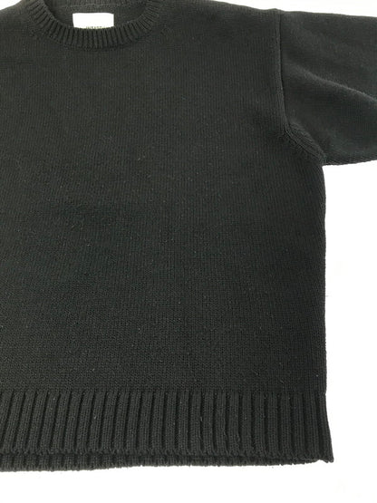 【中古品】【メンズ】 WTAPS ダブルタップス 24AW SIGN SWEATER POLY 242MADT-KNM04 クルーネック セーター ニット 142-261011-na-03-tagh サイズ：3 カラー：ブラック 万代Net店