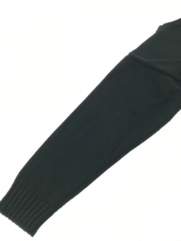 【中古品】【メンズ】 WTAPS ダブルタップス 24AW SIGN SWEATER POLY 242MADT-KNM04 クルーネック セーター ニット 142-261011-na-03-tagh サイズ：3 カラー：ブラック 万代Net店