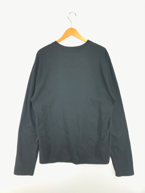 【中古品】【メンズ】 JIL SANDER+ ジルサンダー プラス L/S ORGANIC COTTON T-SHIRT J47GC0002 オーガニック コットン Tシャツ 長袖Tシャツ 141-261011-na-15-tagh サイズ：L カラー：ブラック 万代Net店