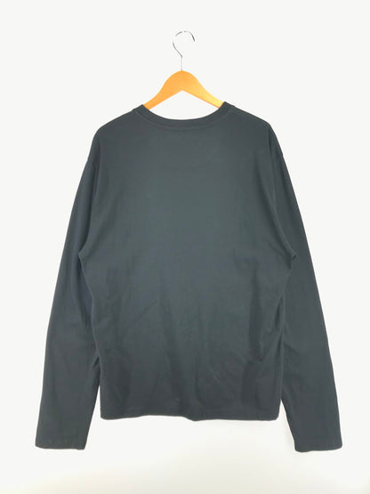 【中古品】【メンズ】 JIL SANDER+ ジルサンダー プラス L/S ORGANIC COTTON T-SHIRT J47GC0002 オーガニック コットン Tシャツ 長袖Tシャツ 141-261011-na-15-tagh サイズ：L カラー：ブラック 万代Net店