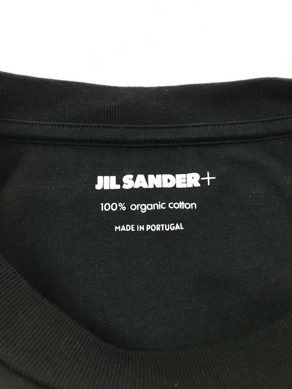 【中古品】【メンズ】 JIL SANDER+ ジルサンダー プラス L/S ORGANIC COTTON T-SHIRT J47GC0002 オーガニック コットン Tシャツ 長袖Tシャツ 141-261011-na-15-tagh サイズ：L カラー：ブラック 万代Net店