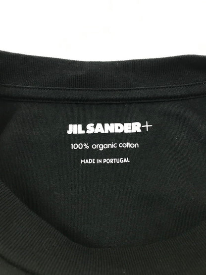 【中古品】【メンズ】 JIL SANDER+ ジルサンダー プラス L/S ORGANIC COTTON T-SHIRT J47GC0002 オーガニック コットン Tシャツ 長袖Tシャツ 141-261011-na-15-tagh サイズ：L カラー：ブラック 万代Net店