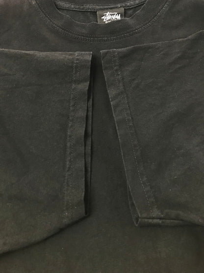 【中古品】【メンズ】 STUSSY ステューシー SUPERIOR QUALITY T-SHIRT スーペリアクオリティ Tシャツ 半袖Tシャツ 142-261011-na-13-tagh サイズ：M カラー：ブラック 万代Net店