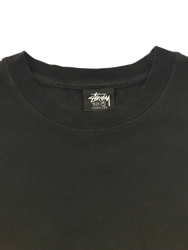【中古品】【メンズ】 STUSSY ステューシー SUPERIOR QUALITY T-SHIRT スーペリアクオリティ Tシャツ 半袖Tシャツ 142-261011-na-13-tagh サイズ：M カラー：ブラック 万代Net店