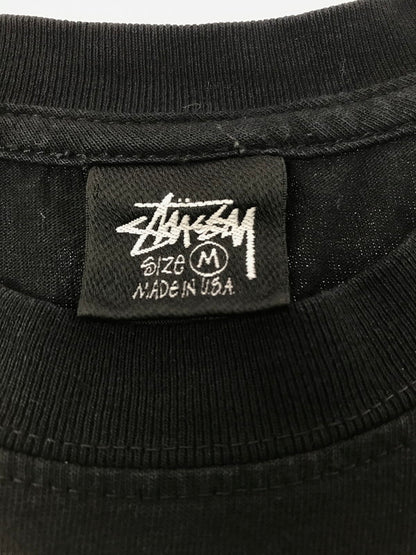 【中古品】【メンズ】 STUSSY ステューシー SUPERIOR QUALITY T-SHIRT スーペリアクオリティ Tシャツ 半袖Tシャツ 142-261011-na-13-tagh サイズ：M カラー：ブラック 万代Net店