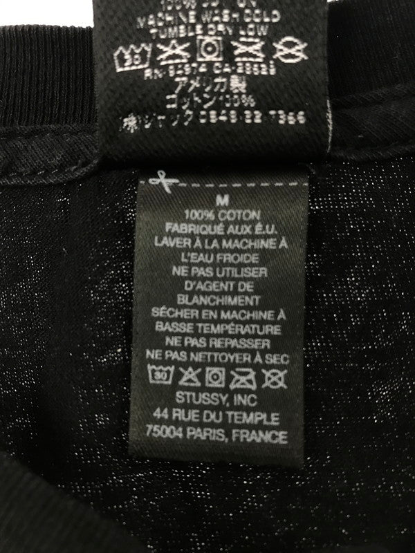 【中古品】【メンズ】 STUSSY ステューシー SUPERIOR QUALITY T-SHIRT スーペリアクオリティ Tシャツ 半袖Tシャツ 142-261011-na-13-tagh サイズ：M カラー：ブラック 万代Net店