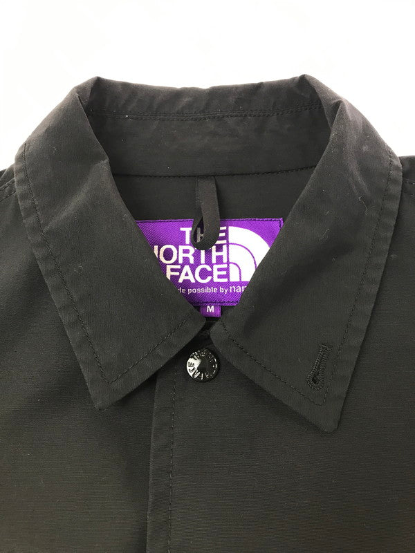 【中古品】【メンズ】 THE NORTH FACE PURPLE LABEL ザノースフェイスパープルレーベル 23SS MOUNTAIN WIND COACH JACKET NP2311N マウンテン ウィンド コーチ ジャケット ライトアウター 144-261011-na-06-tagh サイズ：M カラー：ブラック 万代Net店