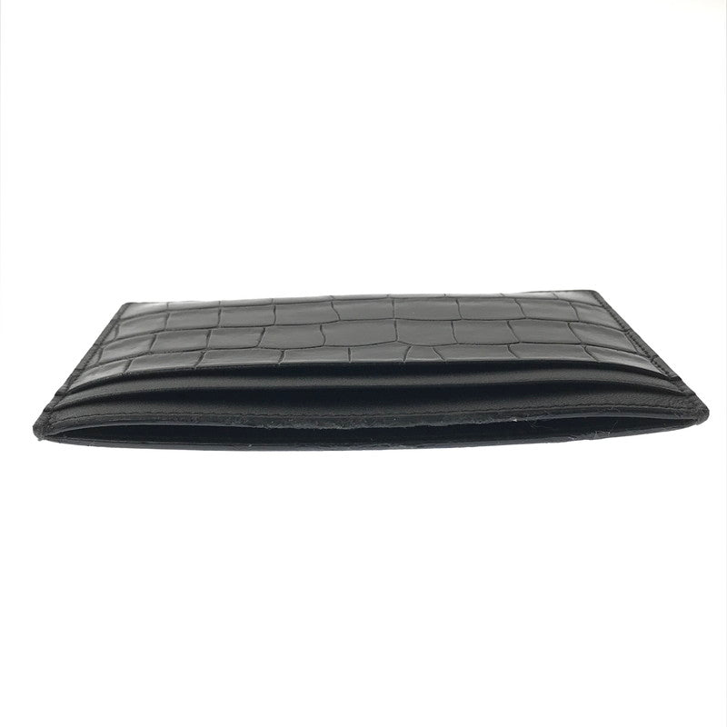 【中古品】【メンズ】 CELINE セリーヌ MULTIFUNCTION CARD HOLDER 10B763BG1 マルチファンクション カード ホルダー アクセサリー 181-261016-rt-03-tagh カラー：ブラック 万代Net店