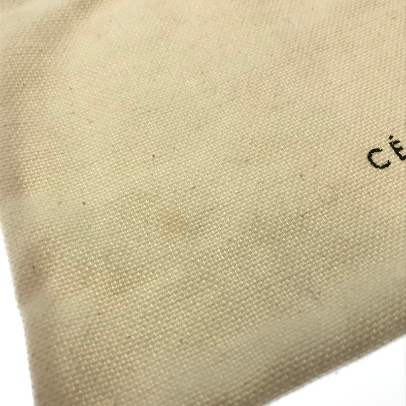 【中古品】【メンズ】 CELINE セリーヌ MULTIFUNCTION CARD HOLDER 10B763BG1 マルチファンクション カード ホルダー アクセサリー 181-261016-rt-03-tagh カラー：ブラック 万代Net店