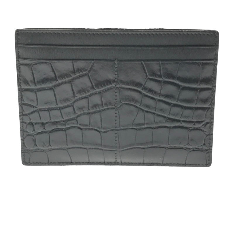 【中古品】【メンズ】 CELINE セリーヌ MULTIFUNCTION CARD HOLDER 10B763BG1 マルチファンクション カード ホルダー アクセサリー 181-261016-rt-03-tagh カラー：ブラック 万代Net店