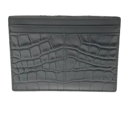 【中古品】【メンズ】 CELINE セリーヌ MULTIFUNCTION CARD HOLDER 10B763BG1 マルチファンクション カード ホルダー アクセサリー 181-261016-rt-03-tagh カラー：ブラック 万代Net店