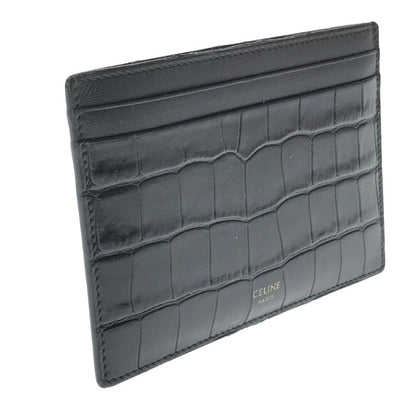 【中古品】【メンズ】 CELINE セリーヌ MULTIFUNCTION CARD HOLDER 10B763BG1 マルチファンクション カード ホルダー アクセサリー 181-261016-rt-03-tagh カラー：ブラック 万代Net店