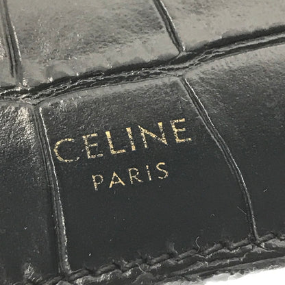 【中古品】【メンズ】 CELINE セリーヌ MULTIFUNCTION CARD HOLDER 10B763BG1 マルチファンクション カード ホルダー アクセサリー 181-261016-rt-03-tagh カラー：ブラック 万代Net店