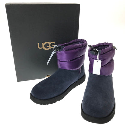 【中古美品】【メンズ】 UGG アグ×BEAMS ビームス ×ROCKY MOUNTAIN FEATHERBED ロッキーマウンテンフェザーベッド CLASSIC MINI BOOTS 1110235 クラシック ミニ ブーツ 靴 164-261013-na-05-tagh サイズ：28cm US 10 カラー：パープル/ネイビー 万代Net店