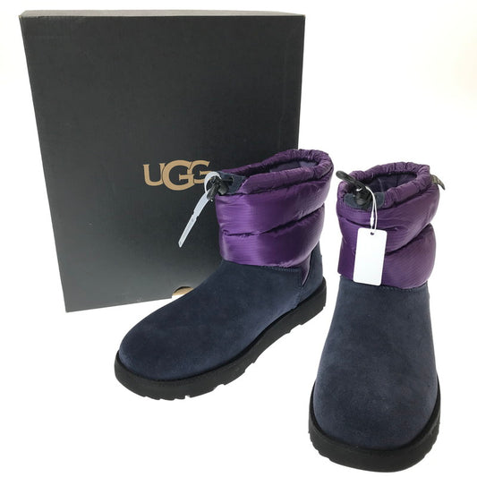【中古美品】【メンズ】 UGG アグ×BEAMS ビームス ×ROCKY MOUNTAIN FEATHERBED ロッキーマウンテンフェザーベッド CLASSIC MINI BOOTS 1110235 クラシック ミニ ブーツ 靴 164-261013-na-05-tagh サイズ：28cm US 10 カラー：パープル/ネイビー 万代Net店