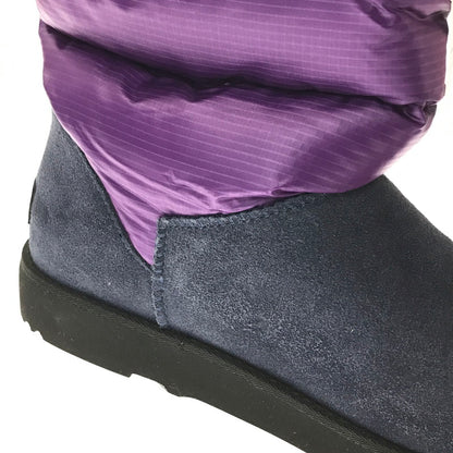 【中古美品】【メンズ】 UGG アグ×BEAMS ビームス ×ROCKY MOUNTAIN FEATHERBED ロッキーマウンテンフェザーベッド CLASSIC MINI BOOTS 1110235 クラシック ミニ ブーツ 靴 164-261013-na-05-tagh サイズ：28cm US 10 カラー：パープル/ネイビー 万代Net店