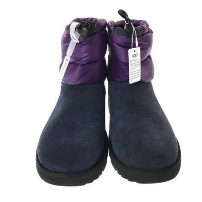 【中古美品】【メンズ】 UGG アグ×BEAMS ビームス ×ROCKY MOUNTAIN FEATHERBED ロッキーマウンテンフェザーベッド CLASSIC MINI BOOTS 1110235 クラシック ミニ ブーツ 靴 164-261013-na-05-tagh サイズ：28cm US 10 カラー：パープル/ネイビー 万代Net店