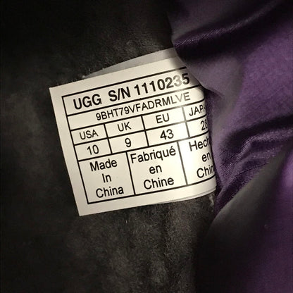 【中古美品】【メンズ】 UGG アグ×BEAMS ビームス ×ROCKY MOUNTAIN FEATHERBED ロッキーマウンテンフェザーベッド CLASSIC MINI BOOTS 1110235 クラシック ミニ ブーツ 靴 164-261013-na-05-tagh サイズ：28cm US 10 カラー：パープル/ネイビー 万代Net店