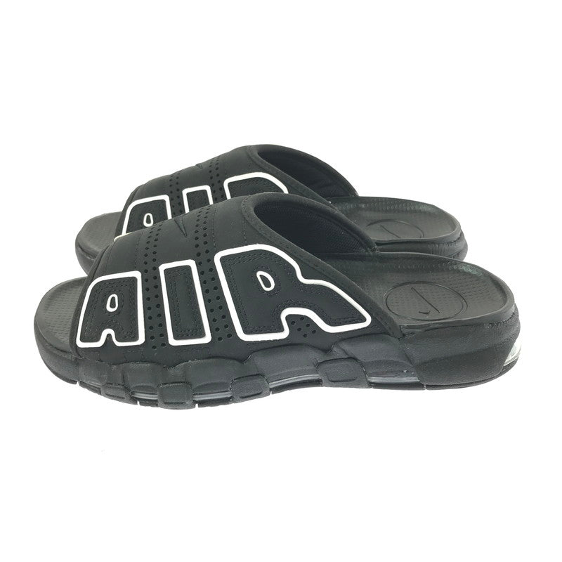 【中古美品】【メンズ】 NIKE ナイキ AIR MORE UPTEMPO SLIDE DV2132-001 エア モアアップテンポ スライド サンダル 靴 160-261013-na-17-tagh サイズ：27cm US 9 カラー：BLACK/WHITE-BLACK-CLEAR 万代Net店