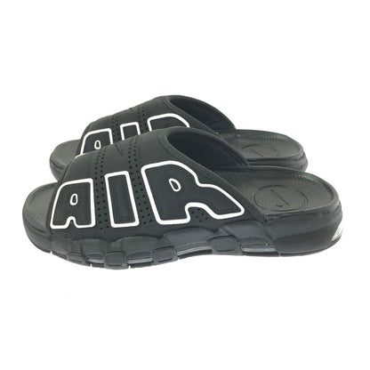 【中古美品】【メンズ】 NIKE ナイキ AIR MORE UPTEMPO SLIDE DV2132-001 エア モアアップテンポ スライド サンダル 靴 160-261013-na-17-tagh サイズ：27cm US 9 カラー：BLACK/WHITE-BLACK-CLEAR 万代Net店