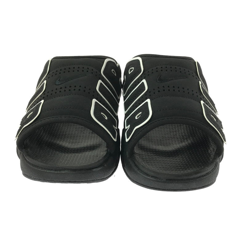 【中古美品】【メンズ】 NIKE ナイキ AIR MORE UPTEMPO SLIDE DV2132-001 エア モアアップテンポ スライド サンダル 靴 160-261013-na-17-tagh サイズ：27cm US 9 カラー：BLACK/WHITE-BLACK-CLEAR 万代Net店