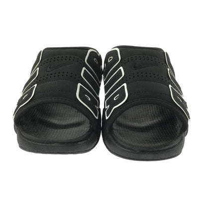 【中古美品】【メンズ】 NIKE ナイキ AIR MORE UPTEMPO SLIDE DV2132-001 エア モアアップテンポ スライド サンダル 靴 160-261013-na-17-tagh サイズ：27cm US 9 カラー：BLACK/WHITE-BLACK-CLEAR 万代Net店