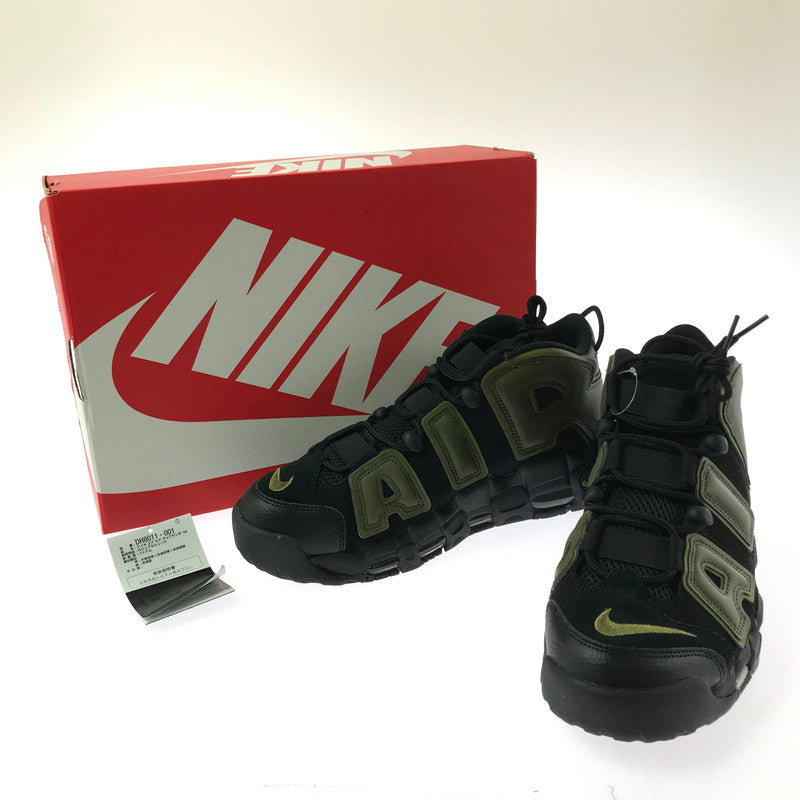 【中古美品】【メンズ】 NIKE ナイキ AIR MORE UPTEMPO 96 DH8011-001 エア モアアップテンポ 96 モアテン スニーカー 靴 160-261013-na-15-tagh サイズ：27cm US 9 カラー：BLACK/ROUGH GREEN-PILGRIM 万代Net店