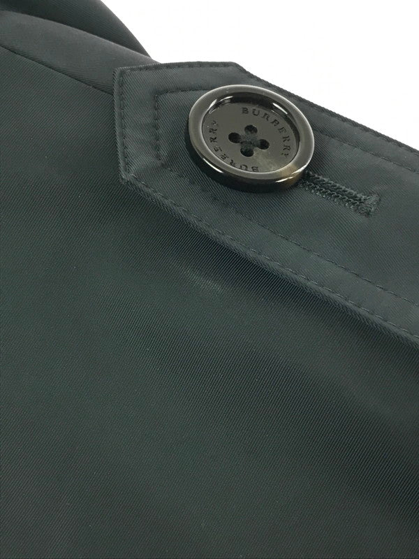 【中古品】【メンズ】 BURBERRY バーバリー NYLON TRENCH COAT A1A34-250-28 トレンチコート ライトアウター 141-261011-na-39-tagh サイズ：LL カラー：ブラック 万代Net店