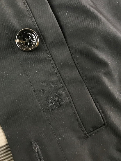 【中古品】【メンズ】 BURBERRY バーバリー NYLON TRENCH COAT A1A34-250-28 トレンチコート ライトアウター 141-261011-na-39-tagh サイズ：LL カラー：ブラック 万代Net店