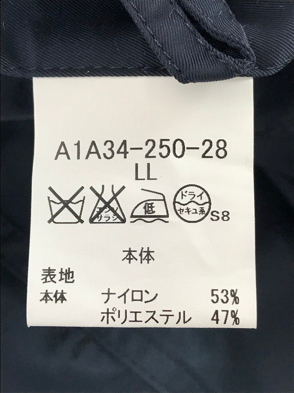 【中古品】【メンズ】 BURBERRY バーバリー NYLON TRENCH COAT A1A34-250-28 トレンチコート ライトアウター 141-261011-na-39-tagh サイズ：LL カラー：ブラック 万代Net店