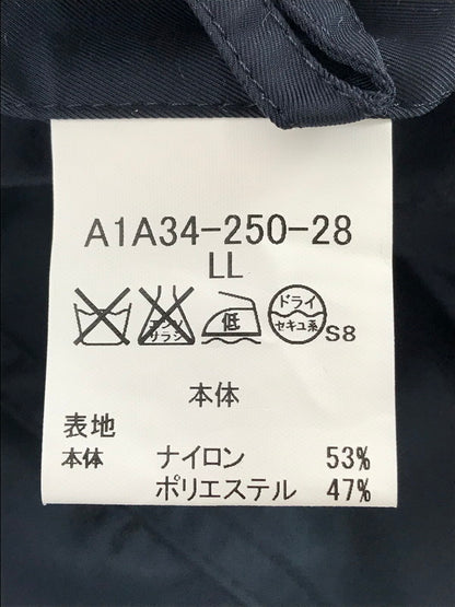 【中古品】【メンズ】 BURBERRY バーバリー NYLON TRENCH COAT A1A34-250-28 トレンチコート ライトアウター 141-261011-na-39-tagh サイズ：LL カラー：ブラック 万代Net店