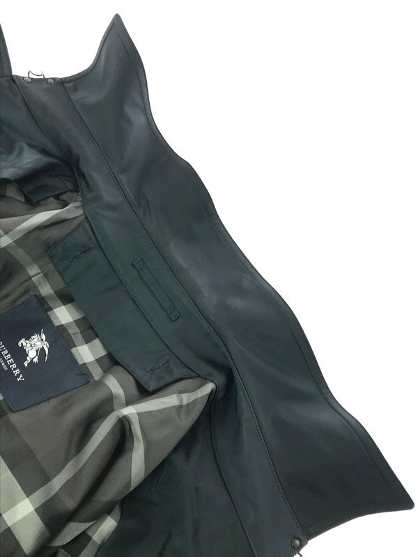 【中古品】【メンズ】 BURBERRY バーバリー NYLON TRENCH COAT A1A34-250-28 トレンチコート ライトアウター 141-261011-na-39-tagh サイズ：LL カラー：ブラック 万代Net店