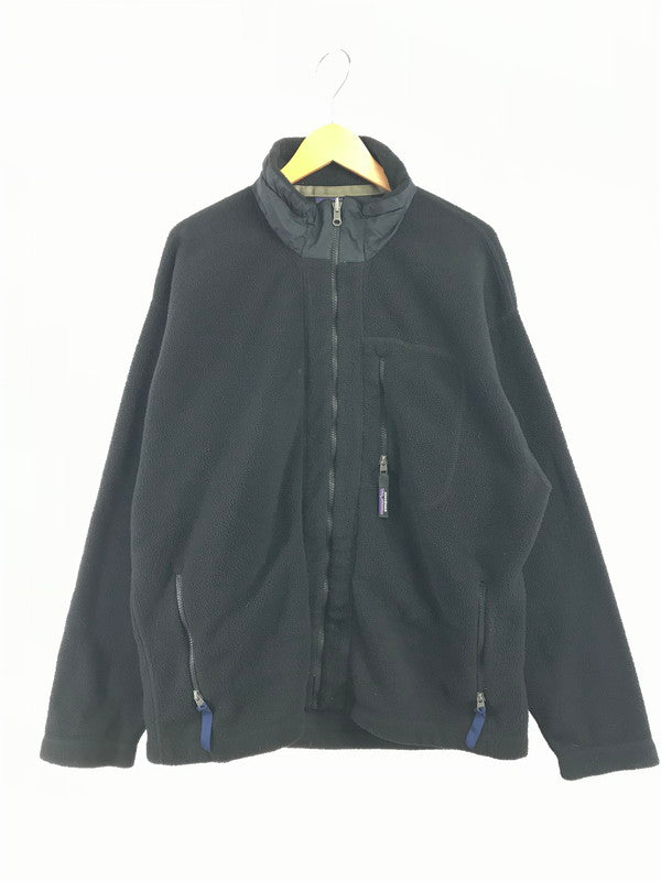 【現状渡し品】【メンズ】 PATAGONIA パタゴニア 25391 USA製 00S SYNCHILLA FLEECE JACKET シンチラ フリース ジャケット アウター 144-261011-na-07-tagh サイズ：XL カラー：ブラック 万代Net店