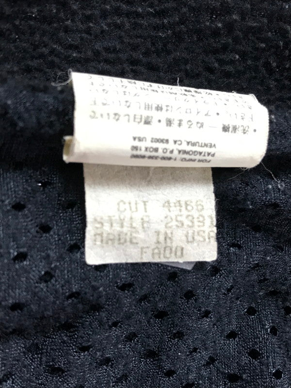 【現状渡し品】【メンズ】 PATAGONIA パタゴニア 25391 USA製 00S SYNCHILLA FLEECE JACKET シンチラ フリース ジャケット アウター 144-261011-na-07-tagh サイズ：XL カラー：ブラック 万代Net店