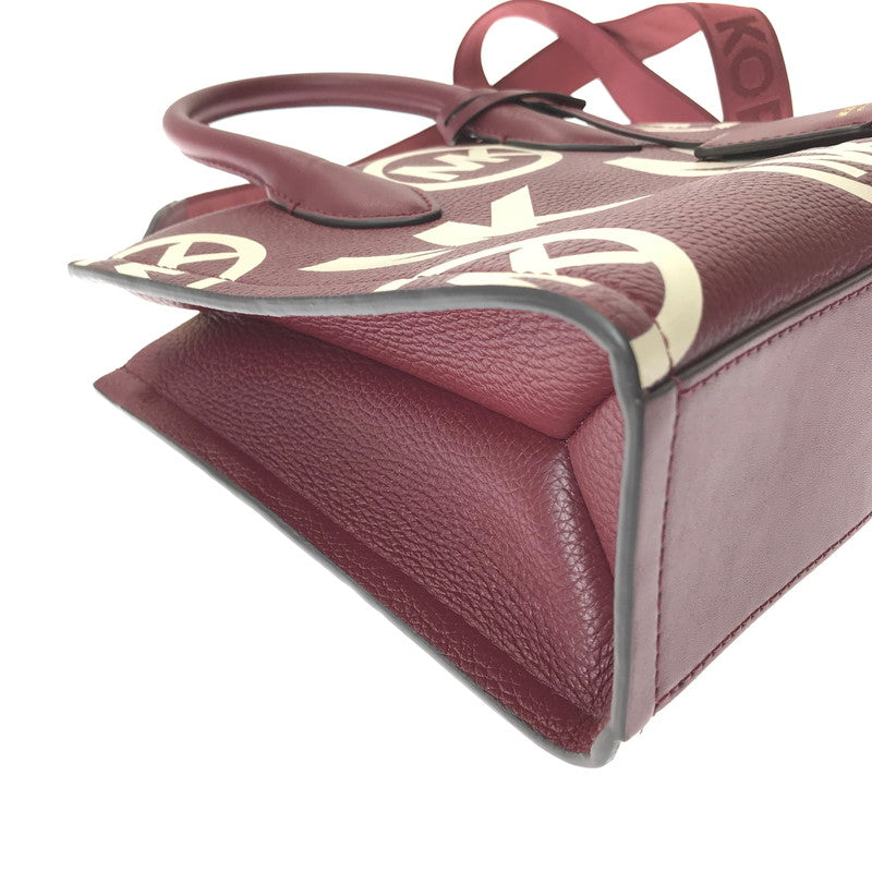 【中古品】【レディース】 MICHAEL KORS マイケルコース MIRELLA ミレラ 2WAY BAG 35F3G7ZC5L ショルダーバッグ ハンドバッグ カバン 180-261017-na-01-tagh カラー：ボルドー 万代Net店