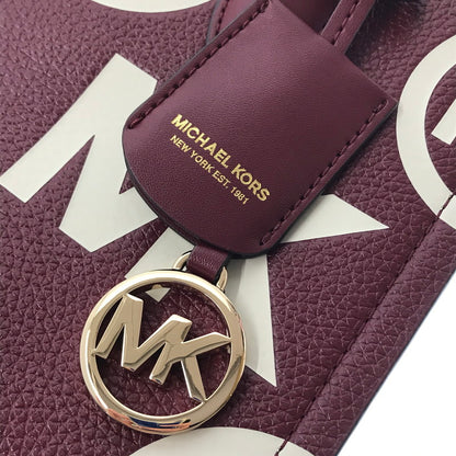 【中古品】【レディース】 MICHAEL KORS マイケルコース MIRELLA ミレラ 2WAY BAG 35F3G7ZC5L ショルダーバッグ ハンドバッグ カバン 180-261017-na-01-tagh カラー：ボルドー 万代Net店