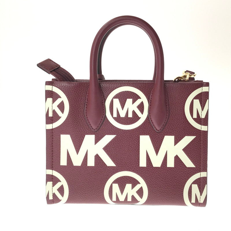 【中古品】【レディース】 MICHAEL KORS マイケルコース MIRELLA ミレラ 2WAY BAG 35F3G7ZC5L ショルダーバッグ ハンドバッグ カバン 180-261017-na-01-tagh カラー：ボルドー 万代Net店