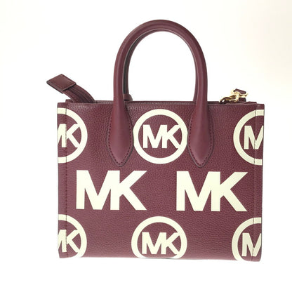【中古品】【レディース】 MICHAEL KORS マイケルコース MIRELLA ミレラ 2WAY BAG 35F3G7ZC5L ショルダーバッグ ハンドバッグ カバン 180-261017-na-01-tagh カラー：ボルドー 万代Net店