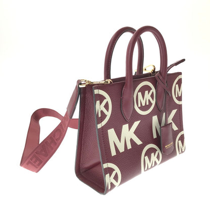 【中古品】【レディース】 MICHAEL KORS マイケルコース MIRELLA ミレラ 2WAY BAG 35F3G7ZC5L ショルダーバッグ ハンドバッグ カバン 180-261017-na-01-tagh カラー：ボルドー 万代Net店
