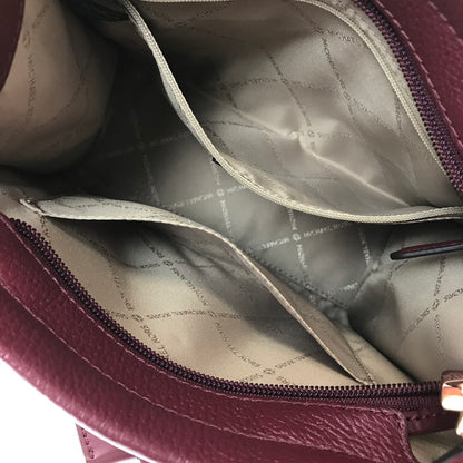 【中古品】【レディース】 MICHAEL KORS マイケルコース MIRELLA ミレラ 2WAY BAG 35F3G7ZC5L ショルダーバッグ ハンドバッグ カバン 180-261017-na-01-tagh カラー：ボルドー 万代Net店