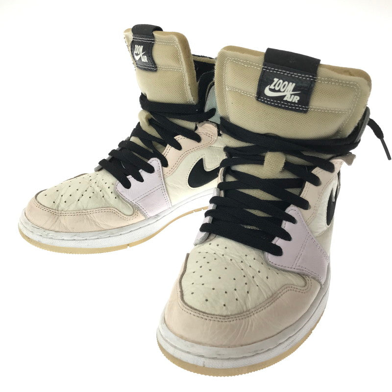 【中古品】【メンズ】 NIKE ナイキ WMNS AIR JORDAN 1 ZOOM AIR CMFT CT0979-101 ウィメンズ エア ジョーダン 1 ズーム エア コンフォート スニーカー 靴 160-261013-na-06-tagh サイズ：27.5cm US 10.5 カラー：WHITE/GREY HEATHER-OLIVE AURA-KHAKI 万代Net店