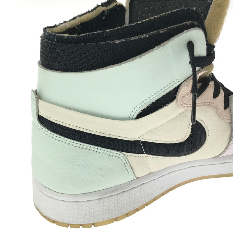【中古品】【メンズ】 NIKE ナイキ WMNS AIR JORDAN 1 ZOOM AIR CMFT CT0979-101 ウィメンズ エア ジョーダン 1 ズーム エア コンフォート スニーカー 靴 160-261013-na-06-tagh サイズ：27.5cm US 10.5 カラー：WHITE/GREY HEATHER-OLIVE AURA-KHAKI 万代Net店
