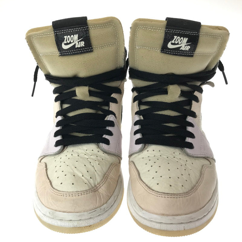 【中古品】【メンズ】 NIKE ナイキ WMNS AIR JORDAN 1 ZOOM AIR CMFT CT0979-101 ウィメンズ エア ジョーダン 1 ズーム エア コンフォート スニーカー 靴 160-261013-na-06-tagh サイズ：27.5cm US 10.5 カラー：WHITE/GREY HEATHER-OLIVE AURA-KHAKI 万代Net店
