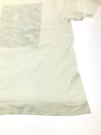【中古品】【メンズ】 A BATHING APE アベイシングエイプ 00'S CAMO BOX LOGO S/S TEE カモ ボックス ロゴ Tシャツ 半袖Tシャツ 142-261012-na-01-tagh サイズ：L カラー：ホワイト 万代Net店