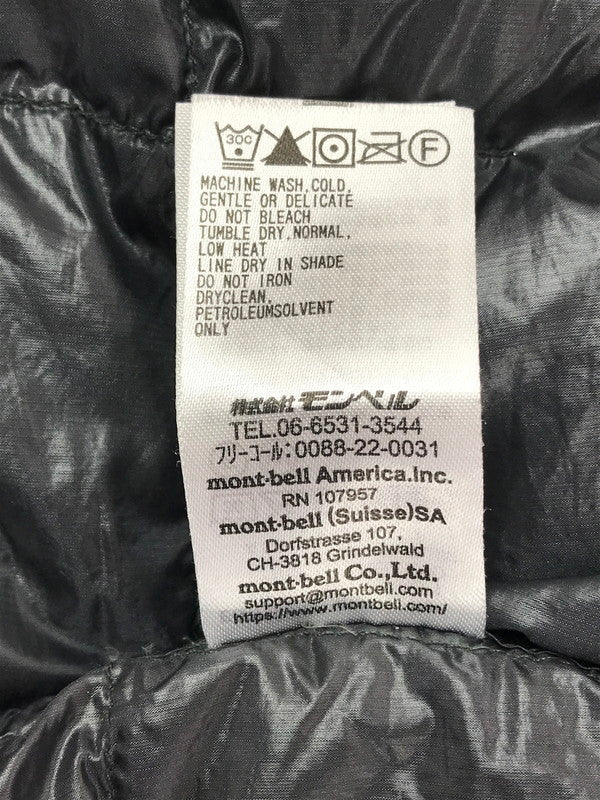 【現状渡し品】【メンズ】 MONT-BELL モンベル SUPERIOR DOWN JACKET 1101661 スペリオ ダウン ジャケット アウター 144-261011-na-37-tagh サイズ：L カラー：ブラック 万代Net店