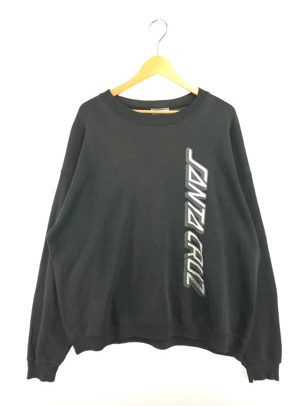 【現状渡し品】【メンズ】 SANTA CRUZ サンタクルーズ ×LEE リー HEAVY WEIGHT 90'S SWEATSHIRT 90年代 スウェットシャツ トレーナー 146-261011-na-01-tagh サイズ：XL カラー：ブラック 万代Net店