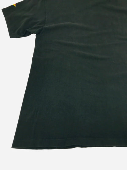 【中古品】【メンズ】 OLD STUSSY OLD STUSSY 90'S BORD GRAPHIC T-SHIRT USA製 紺タグ 90年代 プリント Tシャツ 半袖Tシャツ 142-261011-na-12-tagh サイズ：XL カラー：ブラック 万代Net店