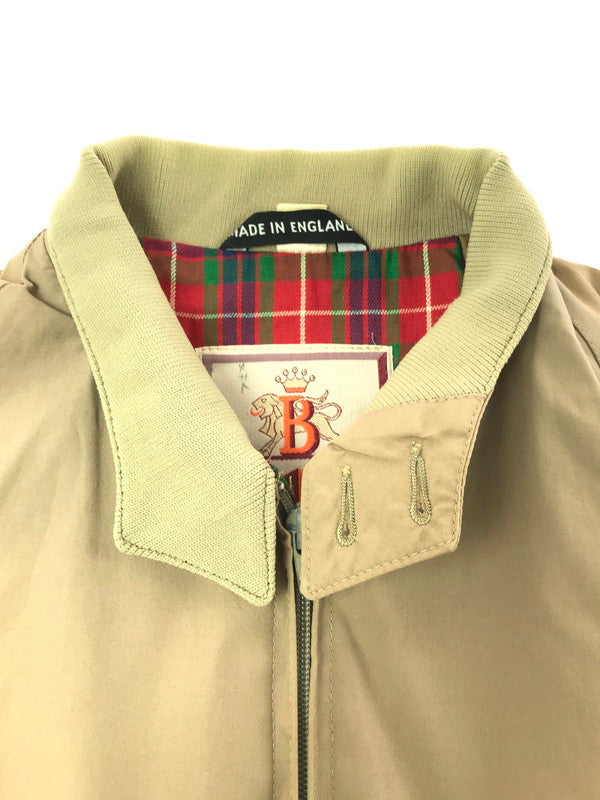 【現状渡し品】【メンズ】 BARACUTA バラクータ SWINGTOP スイングトップ ライトアウター 146-261011-na-17-tagh サイズ：36 カラー：ベージュ 万代Net店